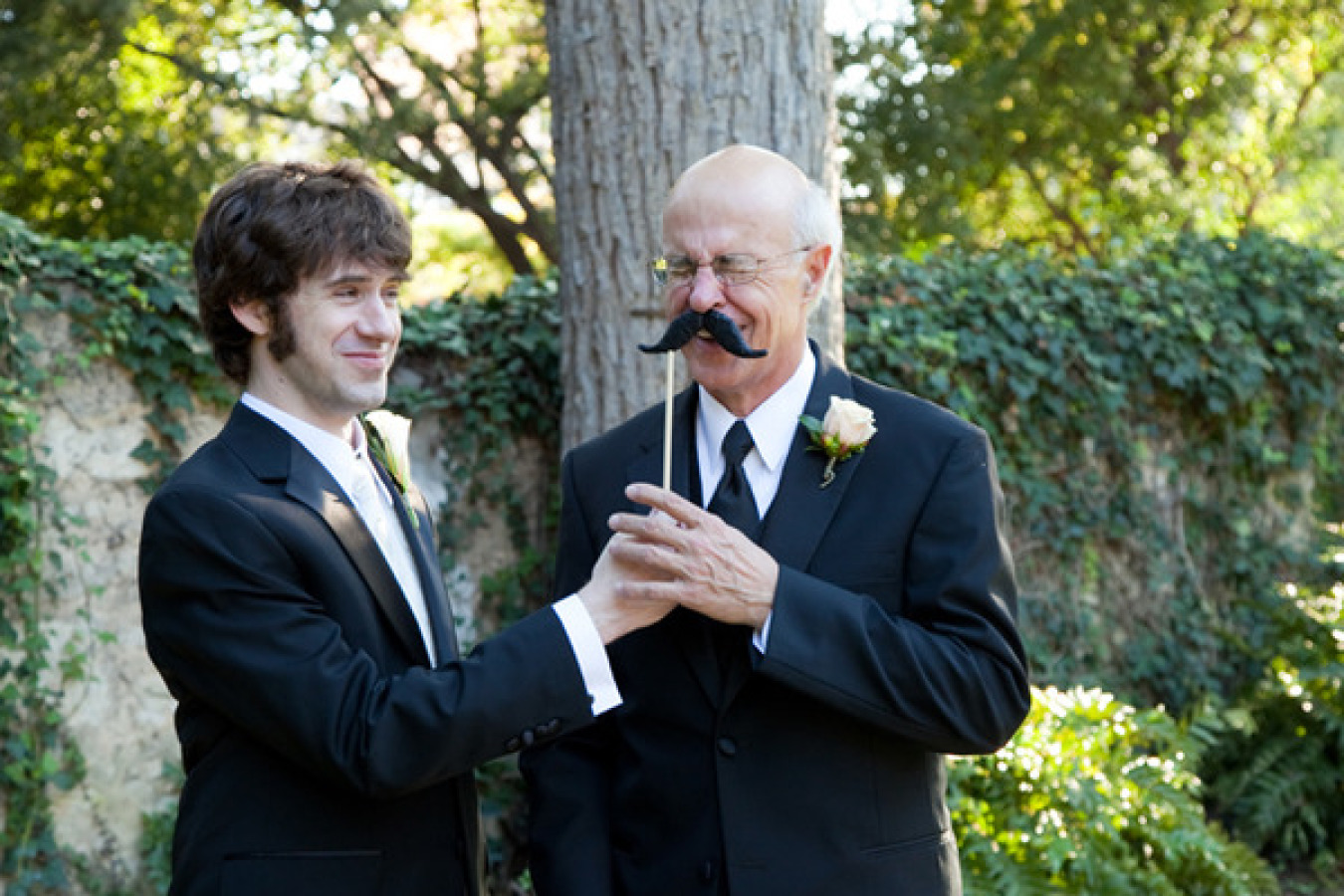 FOB and groom moustache